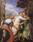Paolo  Veronese Allegory of Vice and Virtue oil painting artist